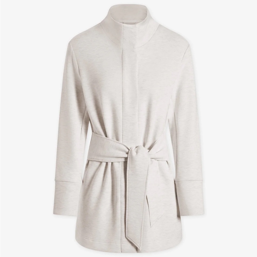 Barley Anset jacket (Sweater / cardigan) - ivory marl DoubleSoft